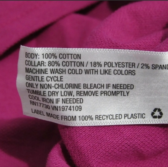 *WILD FABLE* Women's Short Sleeve Rugby Polo Crop Top Large Pink - Picture 4 of 5